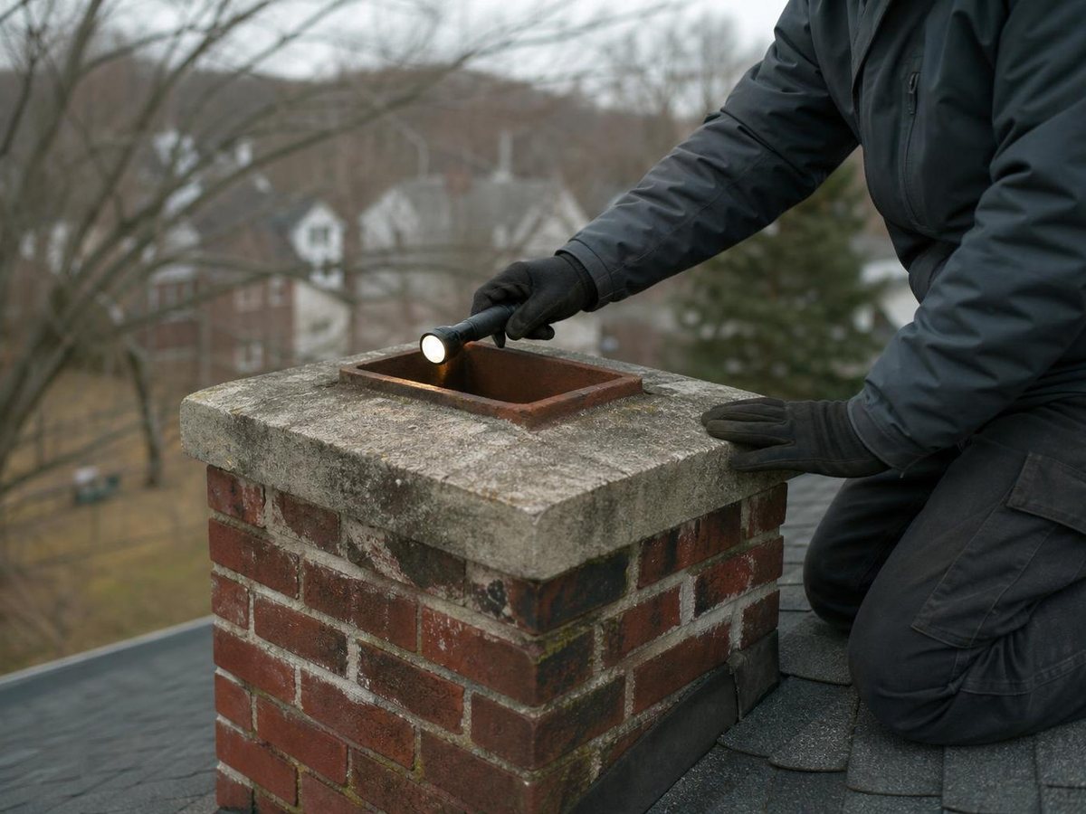 Roach Chimney Repair work in Tampa